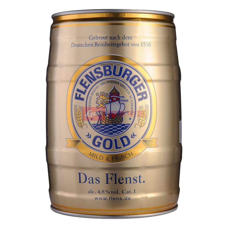 德国弗伦斯堡金啤酒5l