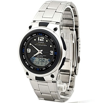 卡西欧casio男士时尚经典电子手表aw-82d-1a