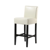 【百伽】美式牛仔吧椅 怀旧风格吧台椅 （此价格为1件价格，2 件起售）(白色)