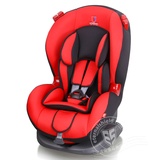 恒盾 ES01吉运星汽车儿童安全座椅(9个月到6岁)(火焰红)
