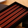 卢米家居（LUMI）红木筷10双装 红檀木筷子套装 便携高档健康耐用 多花纹可选(凤舞)