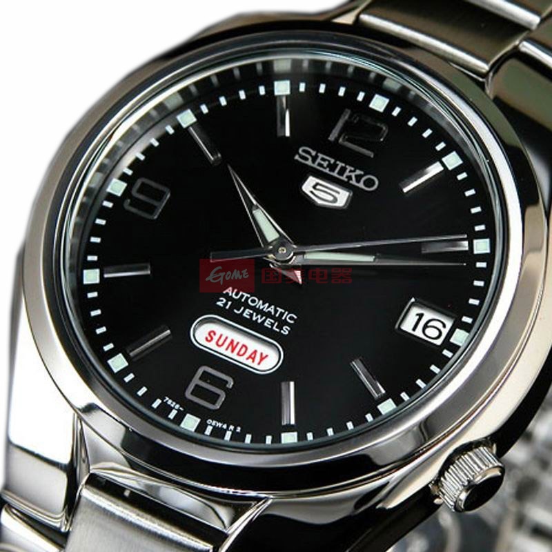 精工seiko 盾牌5号男士机械腕表 snk623k1