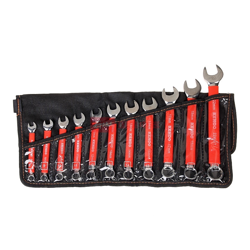 微酷kendo 11件套两用扳手 家用五金工具 高品质碳钢精制