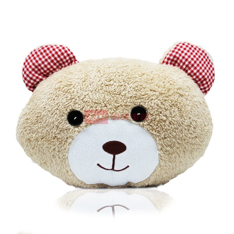庐星泰迪熊抱枕暖手捂毛绒/布艺