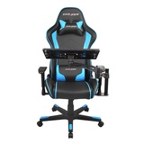 迪锐克斯DXRACER FD08黑蓝人体工学电脑椅/可躺办公座椅/午睡椅/赛车椅