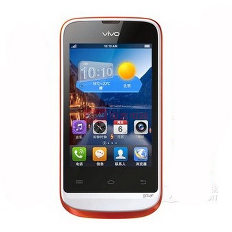 【手机图片】步步高(vivo)e1 双卡双待 女士安卓智能手机(桔色)图片