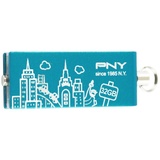 必恩威（PNY）纽约双子盘  32GB 优盘(天空蓝)