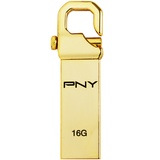 必恩威（PNY）金虎克 USB2.0 16GB 金色 优盘