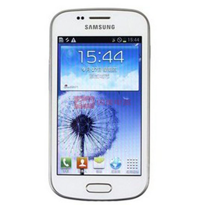 三星samsungs75663g手机wcdmagsm双卡双待白色套餐五