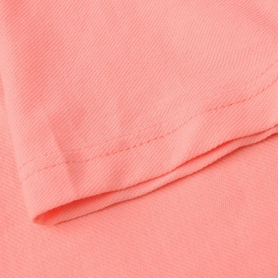 纯色莱卡纯棉v领长袖t恤男 免烫修身百搭男长袖t恤 lu2013(桃红色 180