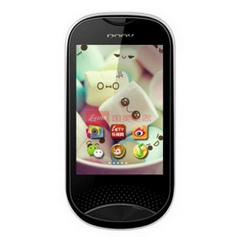 朵唯(doov )d708女性手机 双卡双待安卓触摸屏智能(白色)