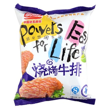 盼盼麦香鸡块零食烧烤牛排味1袋