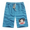 G.K  夏装新款大嘴猴款休闲短裤  D702K535(男款蓝色 M)