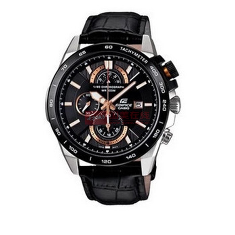 日韩品牌表卡西欧正品efr517l7a新款计时皮带男士手表efr520l1a返回