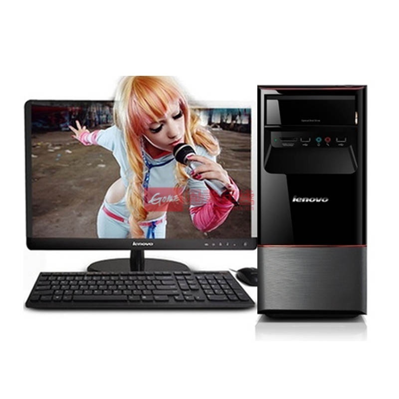 联想(lenovo)家悦h435 23英寸台式电脑四核ax4/4g/1t/2g独显/w8