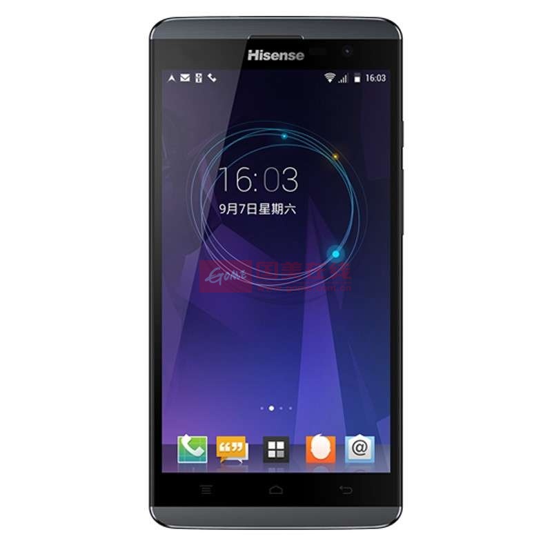 【海信手机黑色图片】海信(hisense)hs-eg980 电信3g双模双待智能手机