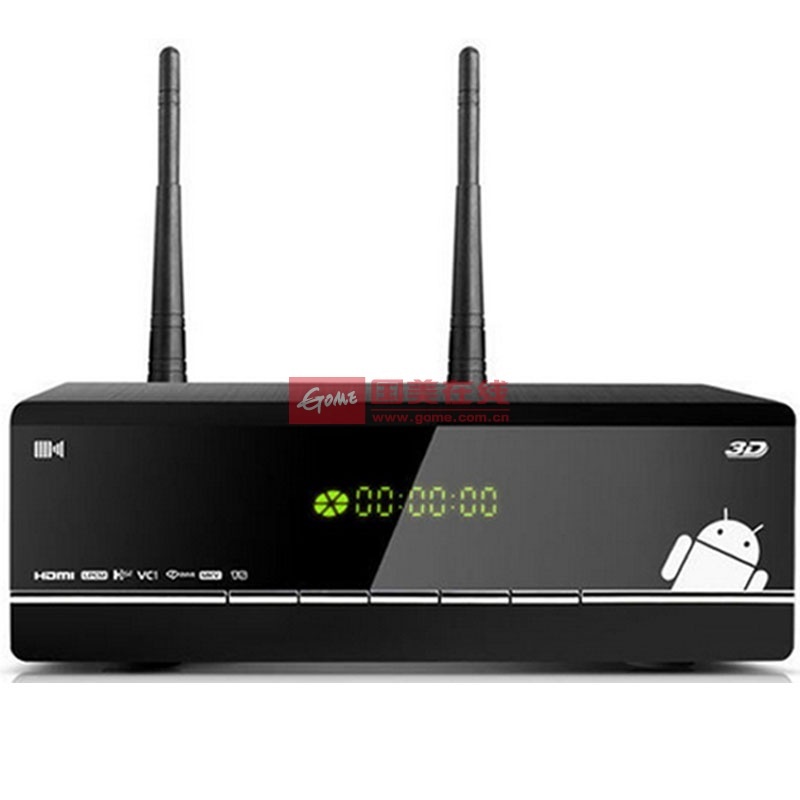 开博尔(kaiboer)q7(双核真3d安卓智能硬盘高清播放机,乐享系列)(送