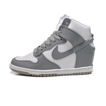 nikedunkskyhigh运动鞋时尚内增高女鞋耐克高帮休闲板鞋