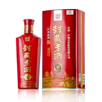 中酒网52度泸州封藏老酒陈9500ml浓香型