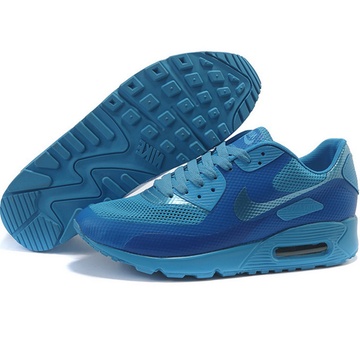 nike耐克2014新款 air max90男女氣墊鞋跑步鞋運動鞋休閒鞋12(天藍色