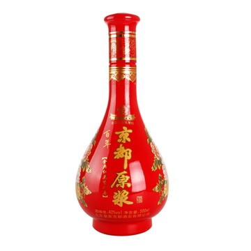 【北京京都白酒】京都 百年原浆 8年 白酒 42度 500ml*6 整箱【图片