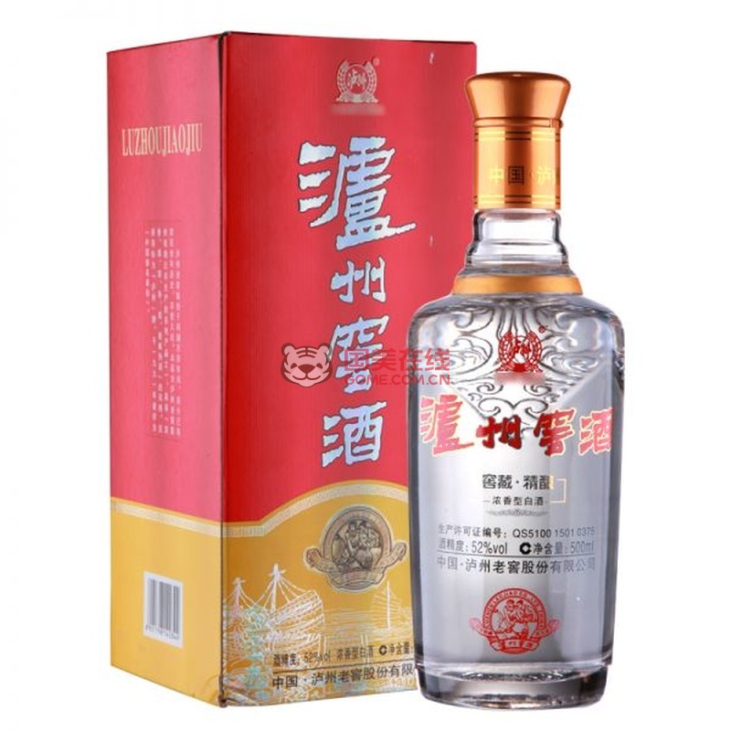 52度瀘州窖酒窖藏精釀500ml(單瓶裝)【圖片 價格 品牌 報價】-國美