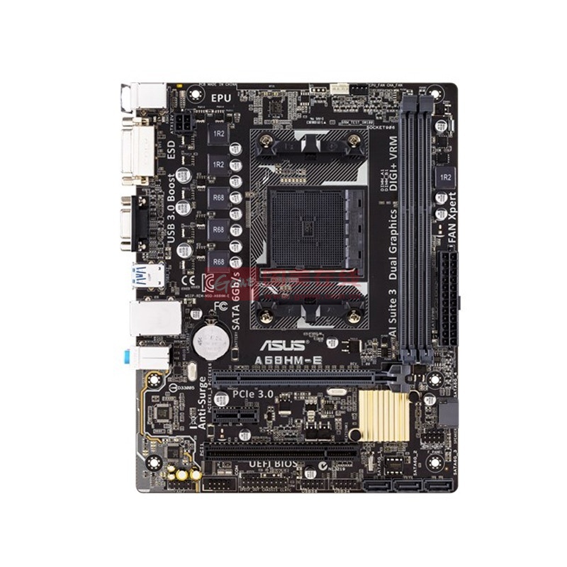 华硕(asus) a68hm-e高清amd主板 支持fm2  集显核心*i7 i5-4590