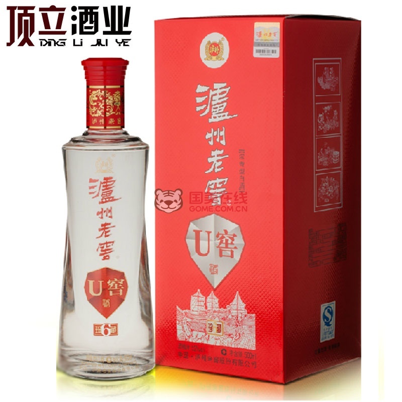 【四川白酒】泸州老窖 52度 u窖珍藏6年 500ml 白酒浓香型【图片 价格