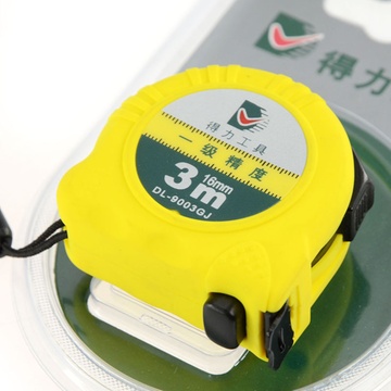 得力deli 五金工具 超高品质3米/5米高精度卷尺 钢卷尺 dl9003g
