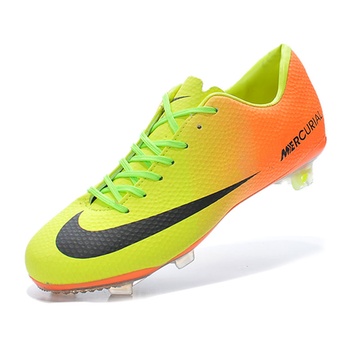 nike 耐克 mercurial vapor x刺客9代fg钉碳纤维底足球鞋(桔 41(欧码)