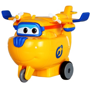 动漫模型益智玩具变形机器人 乐迪滑行飞机公仔玩偶 (滑行飞机多多
