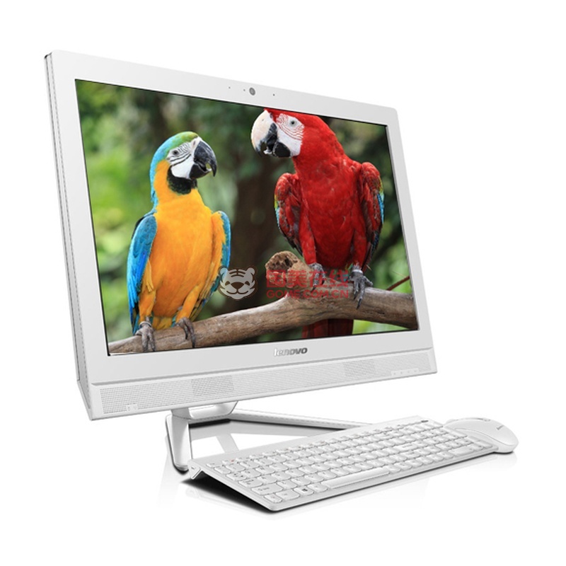 2年保修,1年上门服务 办公家白色台式电脑