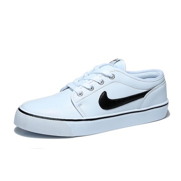 nike耐克男鞋新款运动休闲板鞋滑板鞋555270012白黑40