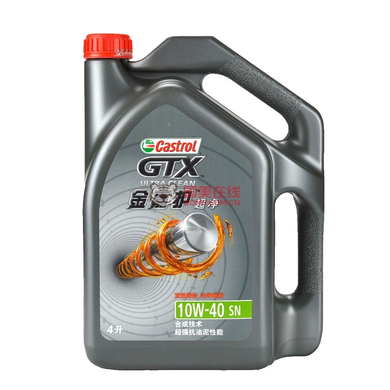 【国美在线】嘉实多(castrol)机油润滑油/金嘉护10w-40(4l)