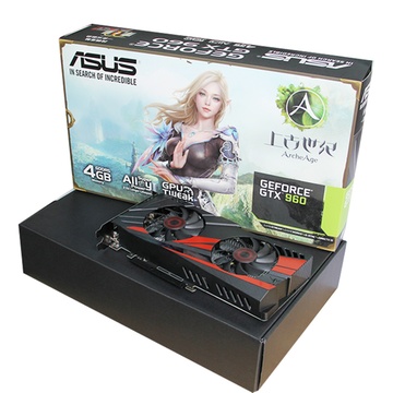 华硕asusgtx960dc2oc4gd5冰骑士显卡