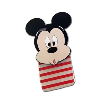 亿和源iphone6s条纹大头贴米奇波点米妮苹果全包软边贴硅胶6plus保护