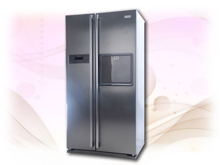 美的(midea)bcd-553wkm冰箱(银灰不锈钢拉丝)